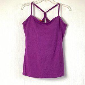 Lucy Heart Center Athletic Yoga Running Tank Top L
